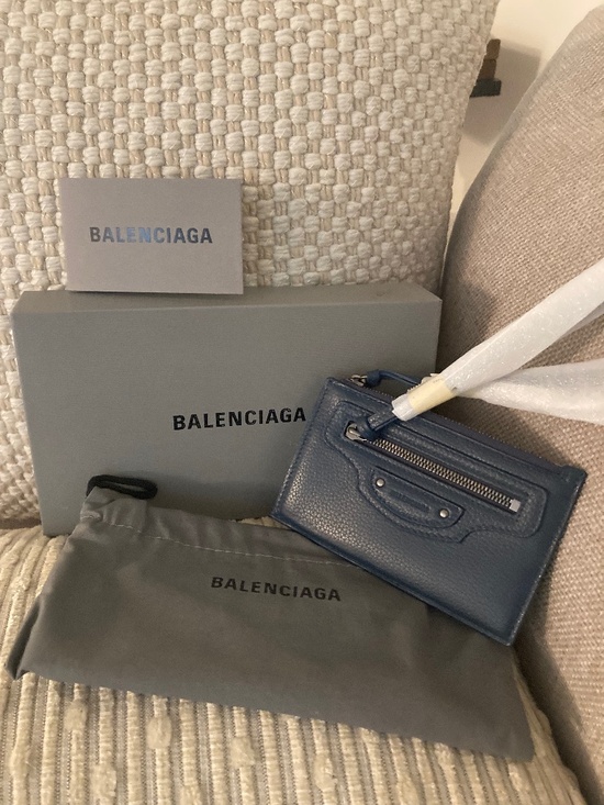 Authentic Balenciaga Zip Card/Coin Wallet NIB - Picture 1 of 7